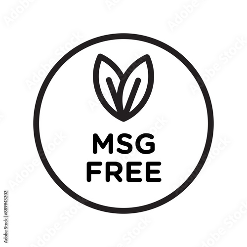 Msg free icon Black line art vector logo