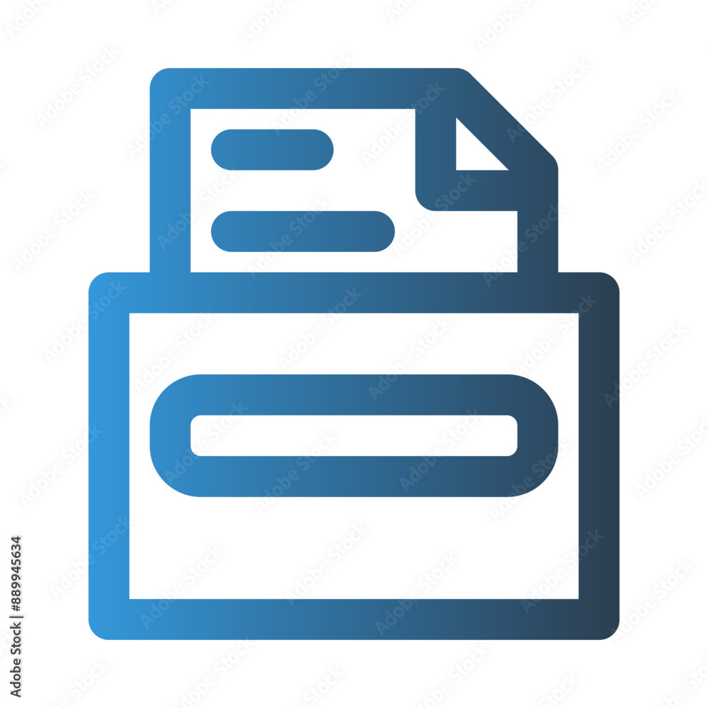 Archive box outline icon. with gradient colors suitable for interfaces, websites, UI and mobile apps. Archive box outline icon. with gradient colors suitable for interfaces, websites, UI and mobile apps.