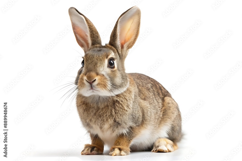 Adorable Brown Rabbit Looking at Camera. Adorable Brown Rabbit Looking at Camera.