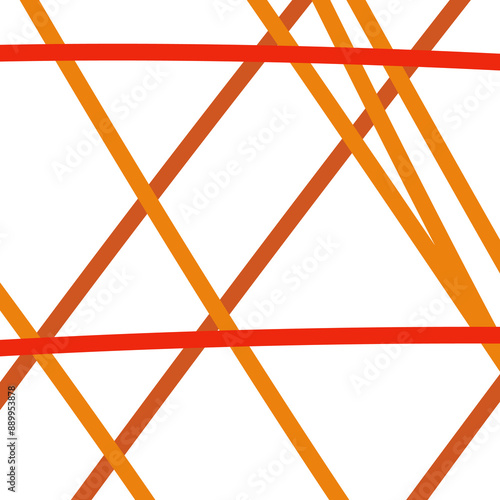 Red orange grid lines abstract background 