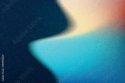 Dark blue and pink glowing grainy gradient background. Colorful noise texture backdrop for webpage header or banner.