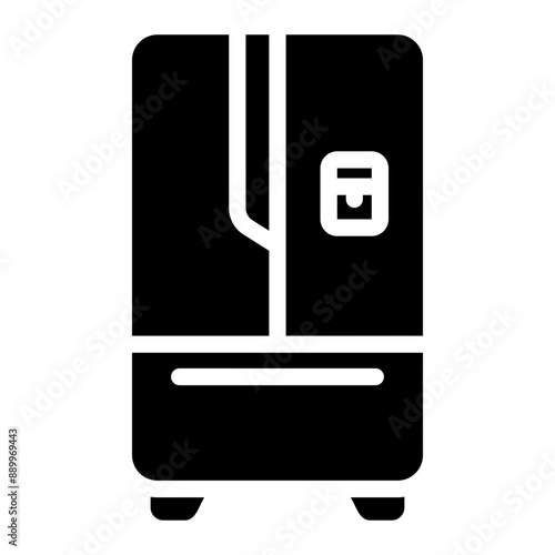 refrigerator Solid icon