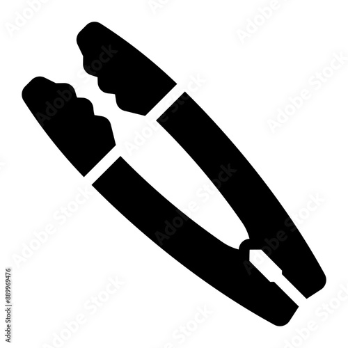 tongs Solid icon