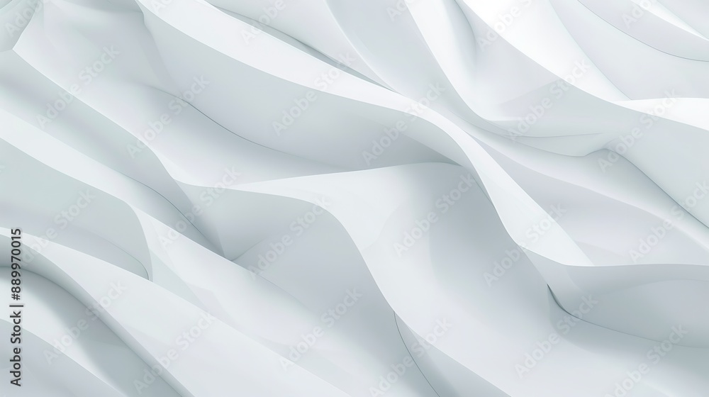 Obraz premium Minimal geometric abstract white background