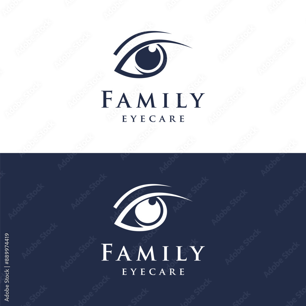 Eye optics logo template design with a creative and modern idea.Logo can be for Business, eye care or clinic and vision. Eye optics logo template design with a creative and modern idea.Logo can be for Business, eye care or clinic and vision.