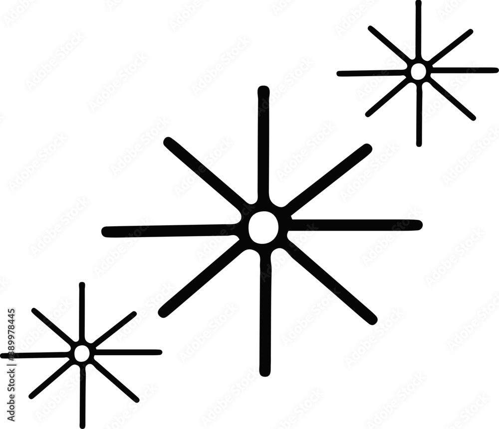Star doodle for scrapbook Star doodle for scrapbook
