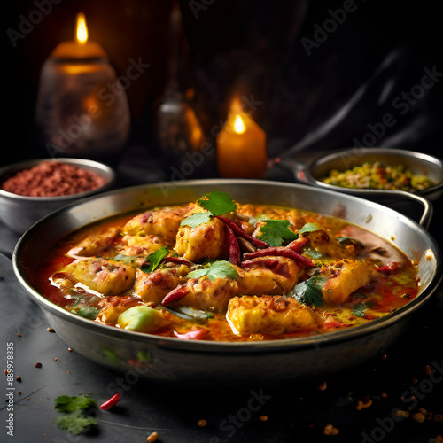 Obraz na płótnie stew with vegetables w salonie