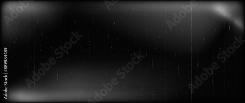 Black and white retro film frame texture. Vintage grain noir movie background. Old photo filter template with grain, scratches, noise, dust. Nostalgic cinematic photography effect. Vector wallpaper