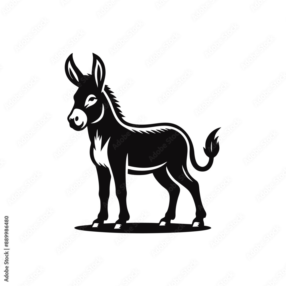 donkey logo icon design illustration donkey logo icon design illustration
