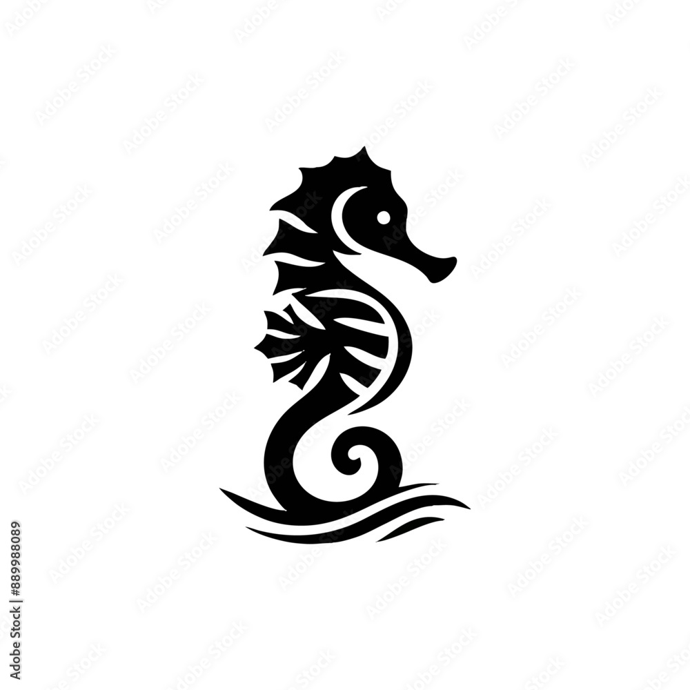 seahorse logo icon design illustration seahorse logo icon design illustration