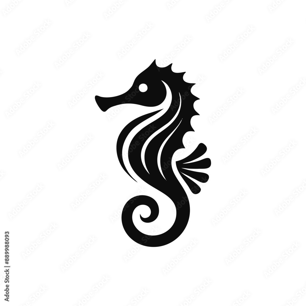seahorse logo icon design illustration seahorse logo icon design illustration