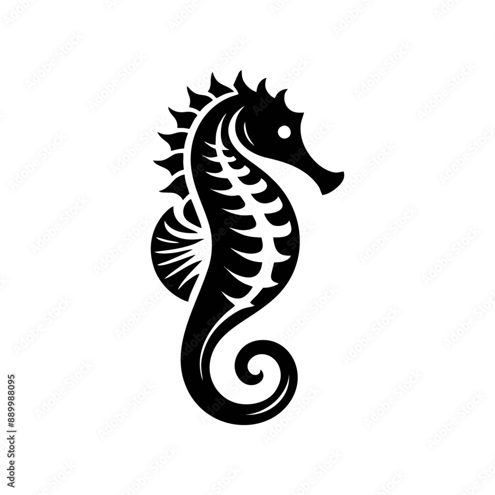 seahorse logo icon design illustration seahorse logo icon design illustration
