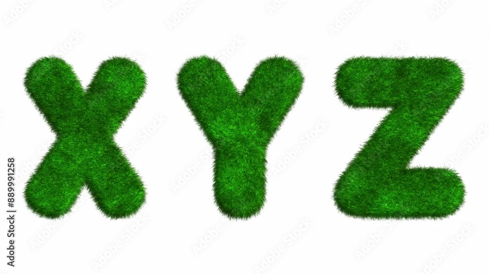 Animated 3D alphabet letters Animated 3D alphabet letters