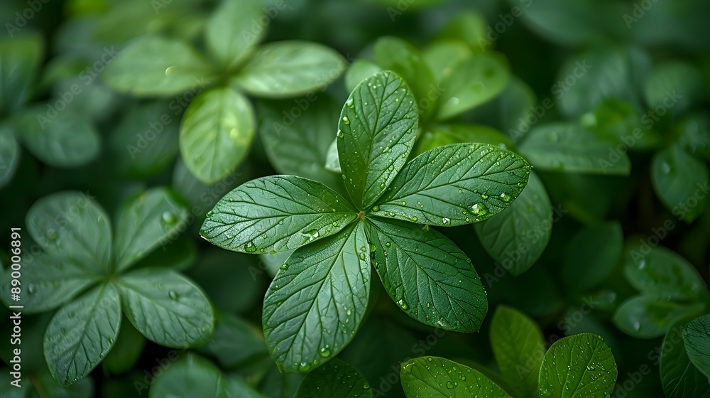 A close up of a surface of green leaves texture. The leaves are arranged in a way that creates a sense of depth and movement. Scene is serene and peaceful, as if the viewer is standing in a lush. A close up of a surface of green leaves texture. The leaves are arranged in a way that creates a sense of depth and movement. Scene is serene and peaceful, as if the viewer is standing in a lush.