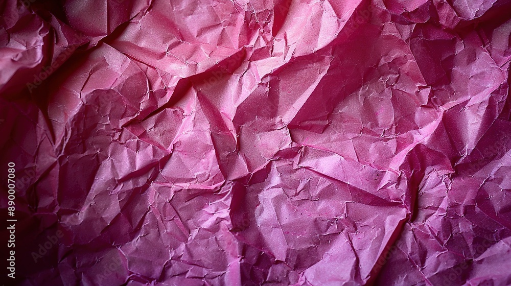 Close-up of pink tissue paper on piece of paper, with tissue paper visible on both sides Close-up of pink tissue paper on piece of paper, with tissue paper visible on both sides