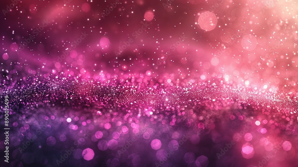 A clear pink and purple background with sparse white dots above it A clear pink and purple background with sparse white dots above it