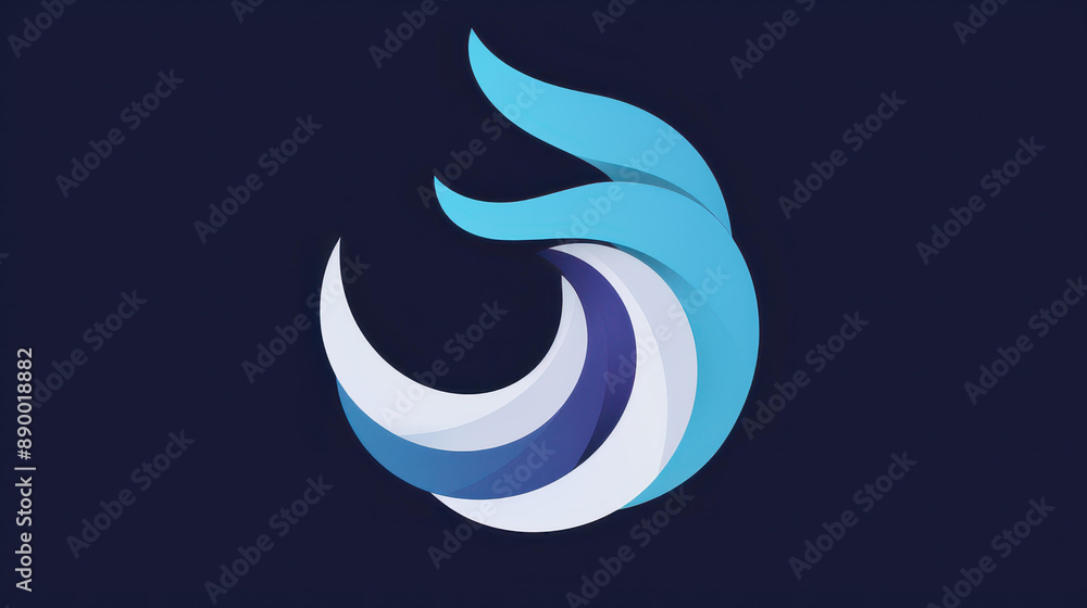 Unique abstract swirl globe symbol logo for modern businesses. Unique abstract swirl globe symbol logo for modern businesses.