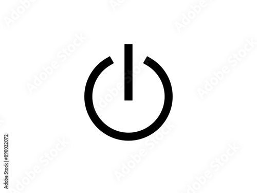 シンプル電源・起動ボタンA：黒