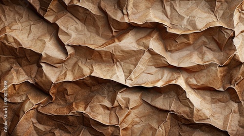 Wallpaper Mural Brown Ribbed Paper Texture Torontodigital.ca