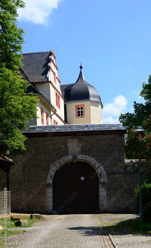 Historical Castle Kromsdorf in the Town Weimar, Thuringia Historical Castle Kromsdorf in the Town Weimar, Thuringia