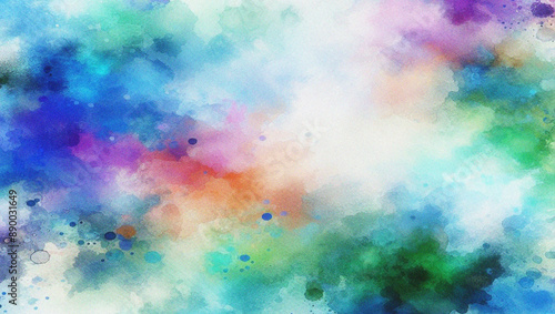 modern colorful abstract watercolor background