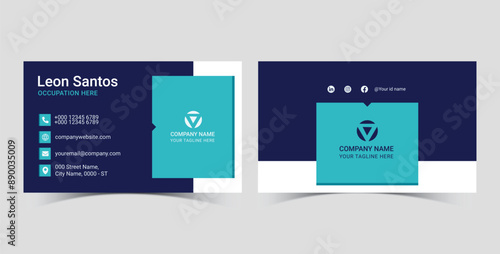 Professional, creative, modern name card and business card