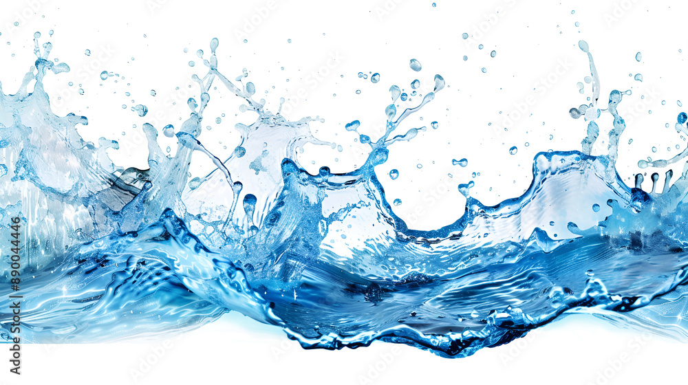 blue water splash isolated on white background,A water splash that is separate from its surroundings, appearing on a white background,Blue splash is captured in mid-air as water droplets dance
blue water splash isolated on white background,A water splash that is separate from its surroundings, appearing on a white background,Blue splash is captured in mid-air as water droplets dance