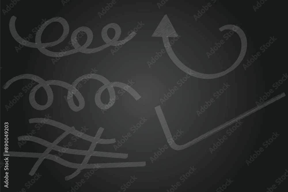 Vector set of hand drawn doodle charcoal pencil curly lines and strokes, squiggles. Grunge pen crayon scribbles, chalked smears. Black coal drawing zigzag line, graphite rough swirls and thin curves Vector set of hand drawn doodle charcoal pencil curly lines and strokes, squiggles. Grunge pen crayon scribbles, chalked smears. Black coal drawing zigzag line, graphite rough swirls and thin curves