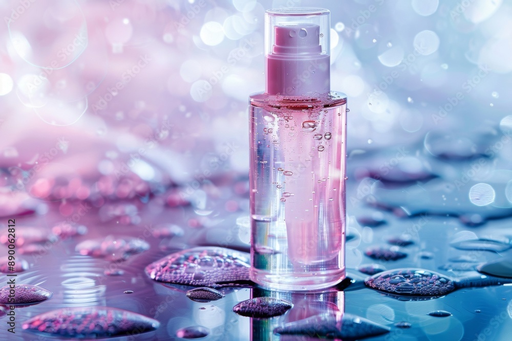 a moisture compound combined with hydrating alcohol, highlighting advanced skincare technology. a moisture compound combined with hydrating alcohol, highlighting advanced skincare technology.