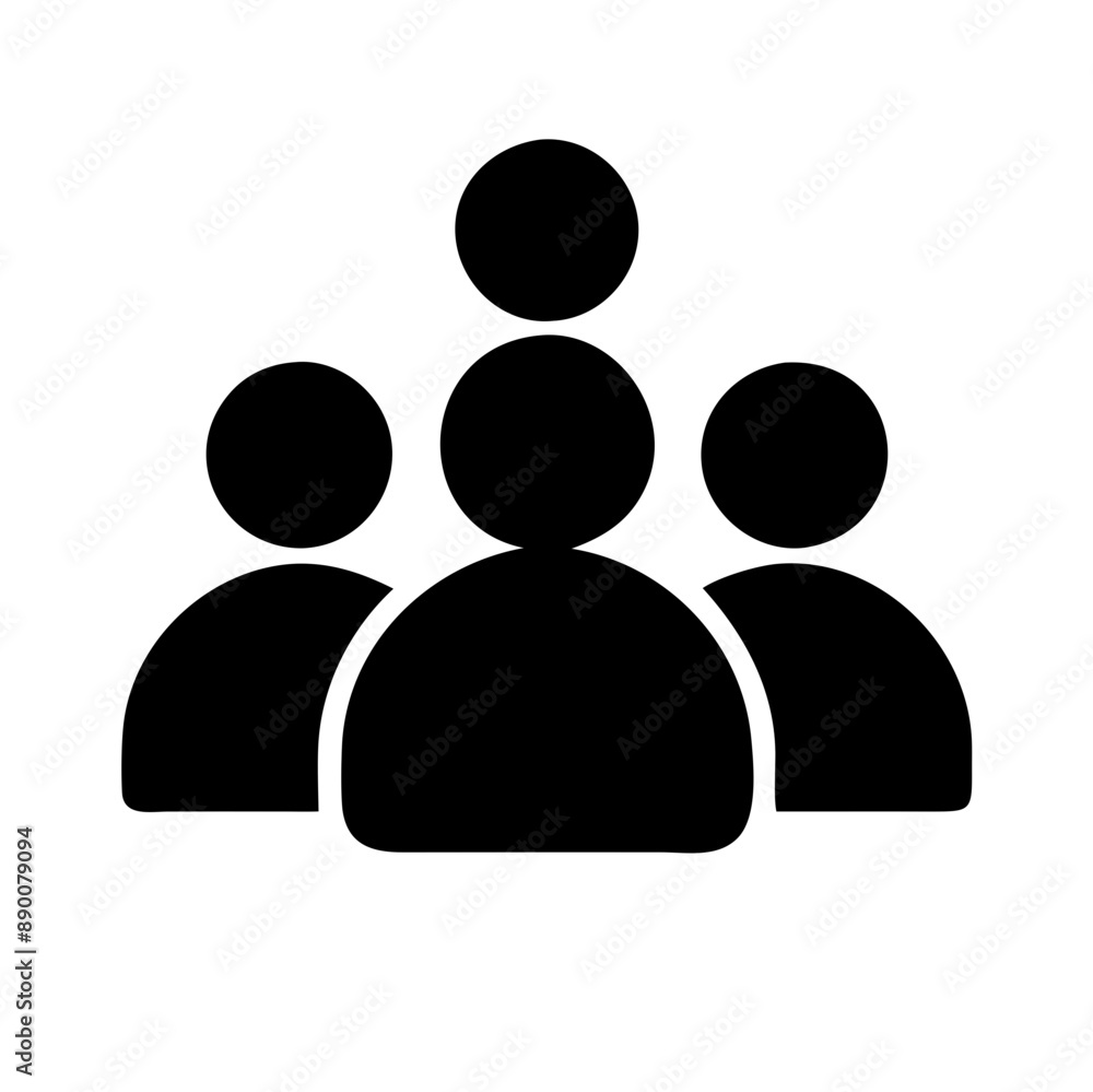 workplace diversity, Black vector Icon, Minimalist, Black and White workplace diversity, Black vector Icon, Minimalist, Black and White