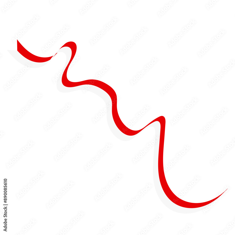 Indonesia Flag Ribbon Indonesia Flag Ribbon