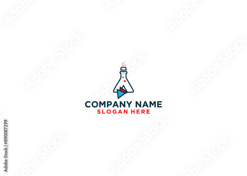 Lab logo vector illustration
