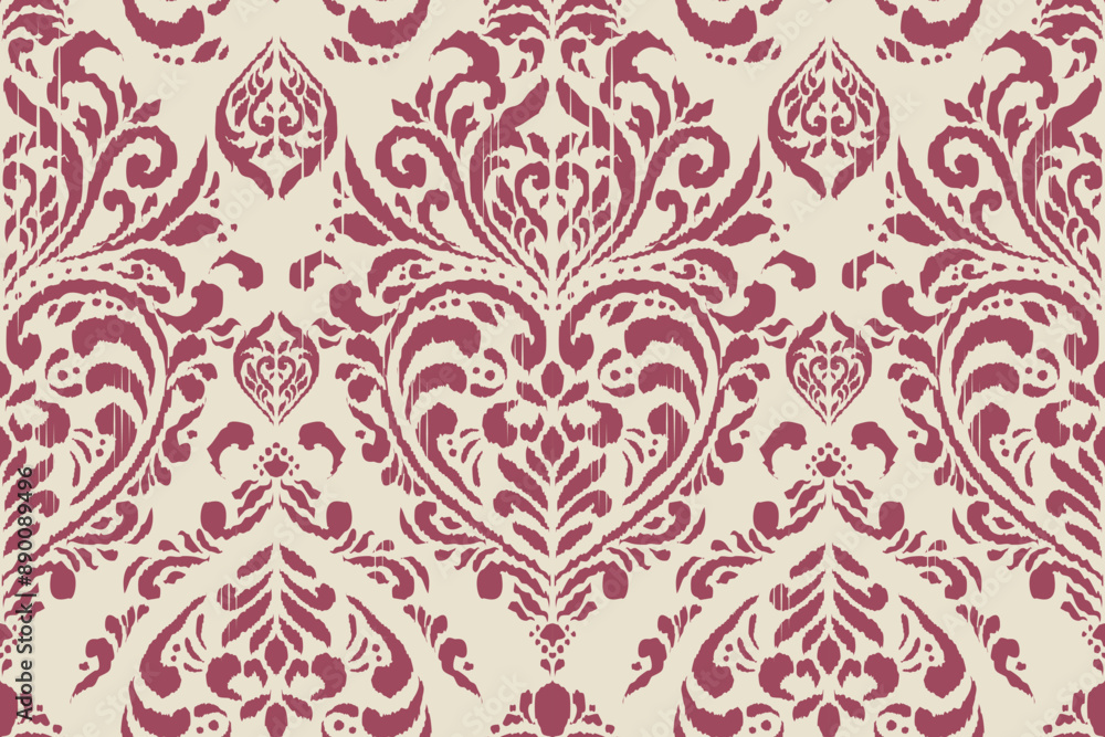 Ikat damask tribal Indian seamless pattern. Ethnic Aztec fabric carpet mandala ornament native boho chevron textile.Geometric African American oriental traditional vector illustrations. Ikat damask tribal Indian seamless pattern. Ethnic Aztec fabric carpet mandala ornament native boho chevron textile.Geometric African American oriental traditional vector illustrations.