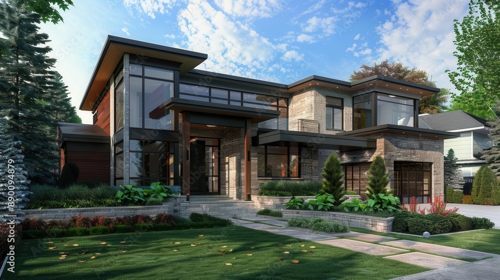 Modern Elegance. Contemporary home interior design concept Modern Elegance. Contemporary home interior design concept