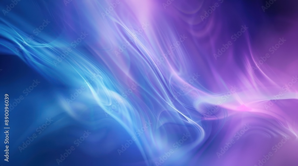 Abstract Swirling Blue and Purple Background Abstract Swirling Blue and Purple Background