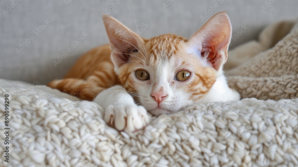 Devon Rex: Featuring a distinct curl pattern from the Cornish Rex, Devon Rexes are known for their playful and affectionate personalities. Their mischievous nature makes them endlessly entertaining.
Devon Rex: Featuring a distinct curl pattern from the Cornish Rex, Devon Rexes are known for their playful and affectionate personalities. Their mischievous nature makes them endlessly entertaining.
