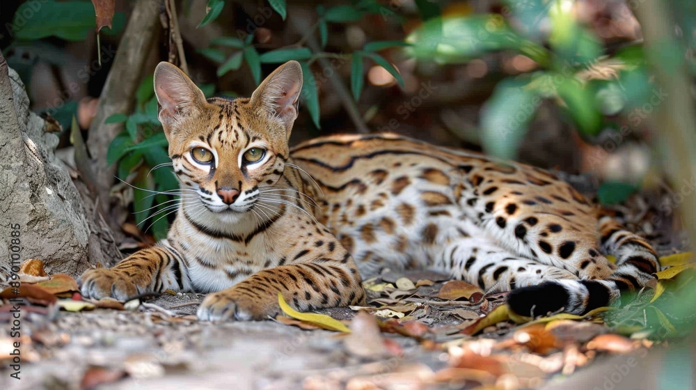 Ocicat: With a wild ocelot appearance, Ocicats are playful and intelligent. They are sociable cats, known for their engaging personalities and friendly nature.
Ocicat: With a wild ocelot appearance, Ocicats are playful and intelligent. They are sociable cats, known for their engaging personalities and friendly nature.