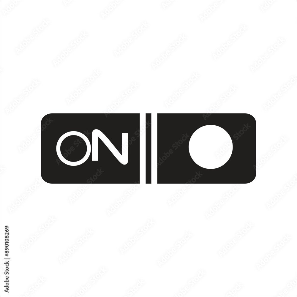 swicth button vector icon line template swicth button vector icon line template