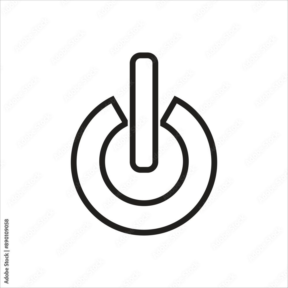 swicth button vector icon line template swicth button vector icon line template