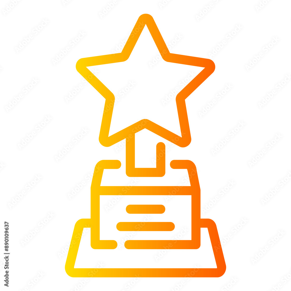 trophy Gradient icon trophy Gradient icon