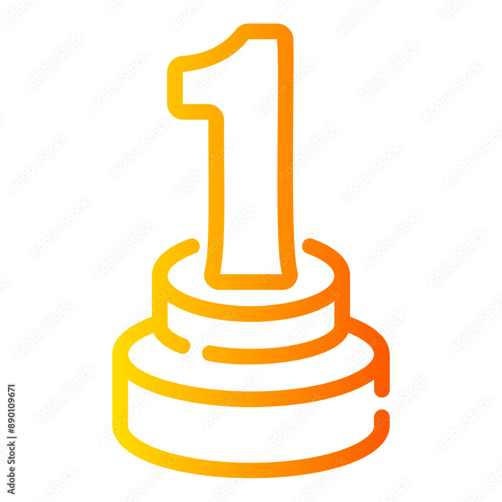 trophy Gradient icon trophy Gradient icon