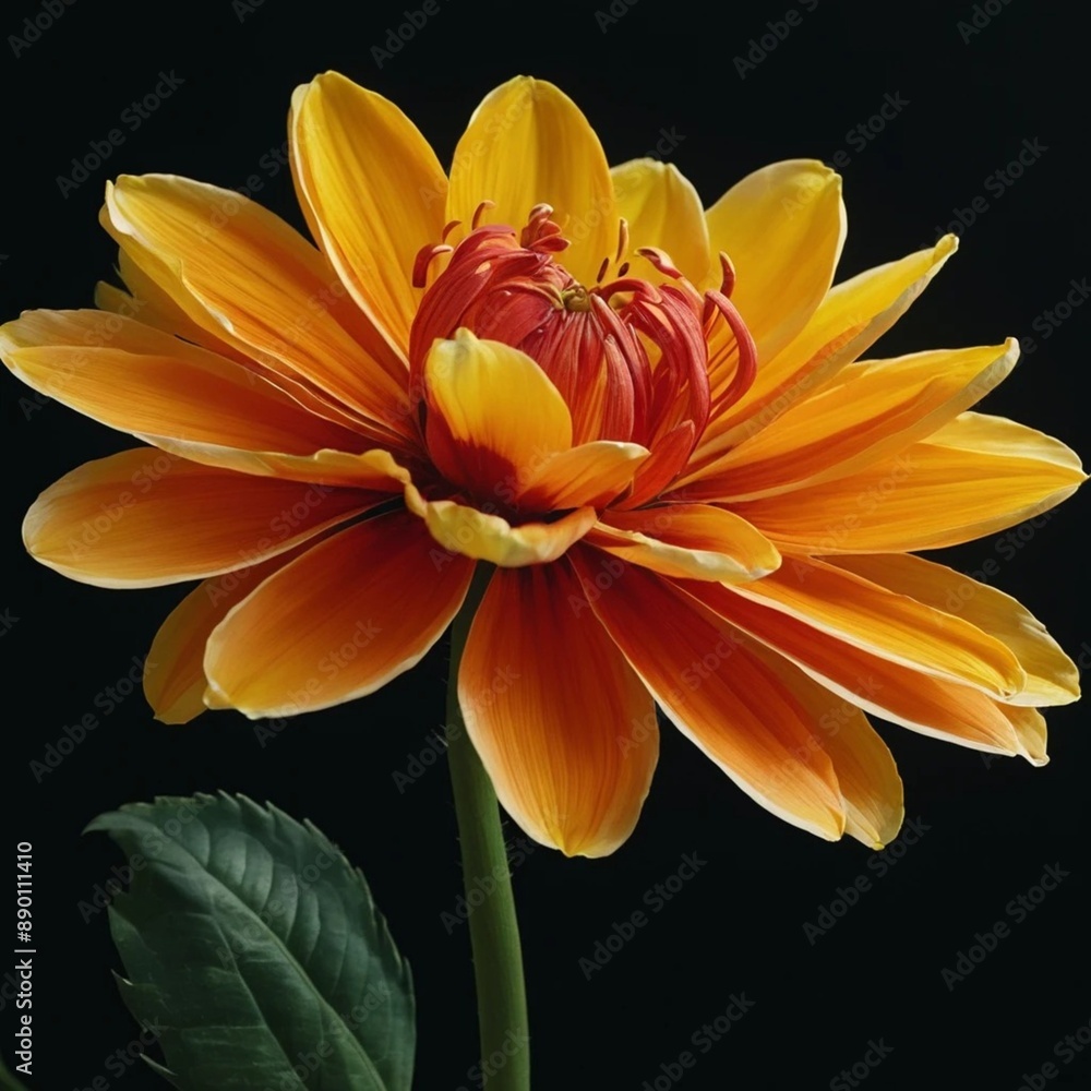 yellow dahlia flower yellow dahlia flower