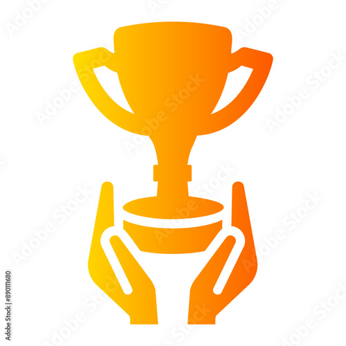 trophy Gradient icon