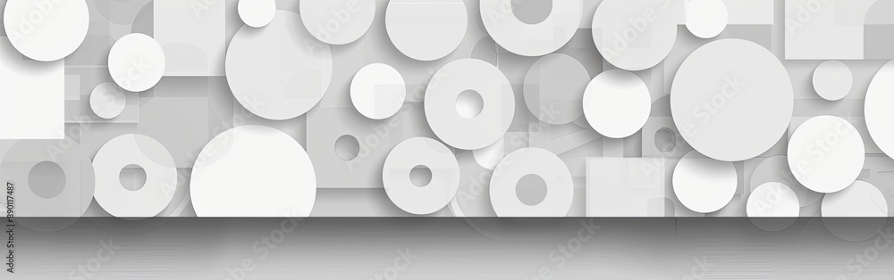 Monochrome Abstract Circle Pattern Design Monochrome Abstract Circle Pattern Design