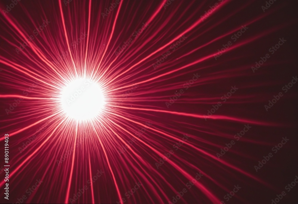 Obraz premium glowing red magic wall paper