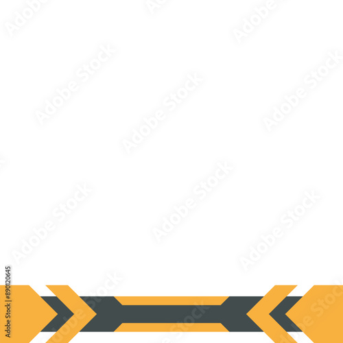 Geometric Footer