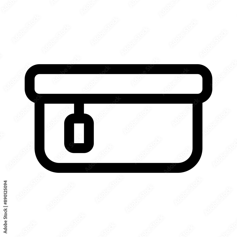 shoe box icon with line style, perfect for user interface projects shoe box icon with line style, perfect for user interface projects