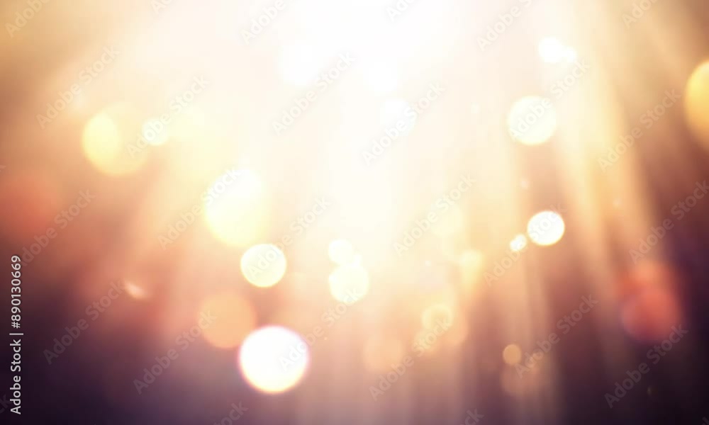 Radiant Yellow Bokeh for Energetic Designs and Cheerful Digital Content