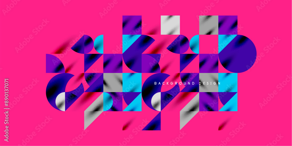 Triangles, round triangles and circles techno art. Vector Illustration For Wallpaper, Banner, Background, Card, Book Illustration, landing page Triangles, round triangles and circles techno art. Vector Illustration For Wallpaper, Banner, Background, Card, Book Illustration, landing page