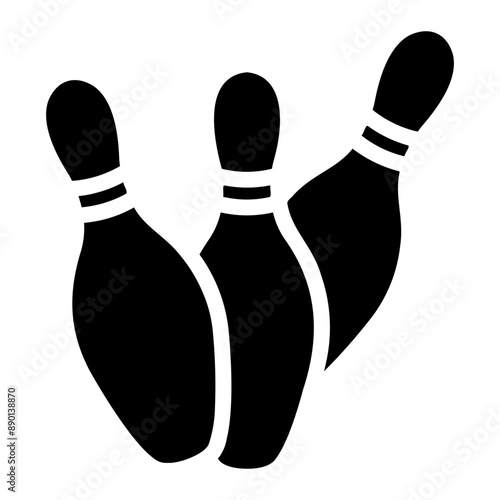 bowling Solid icon